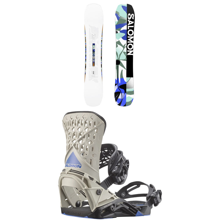 Salomon Rumble Fish Snowboard + Highlander Snowboard Bindings - Women's 2026