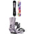 Salomon Wonder Snowboard + Rhythm Snowboard Bindings - Women's 2026