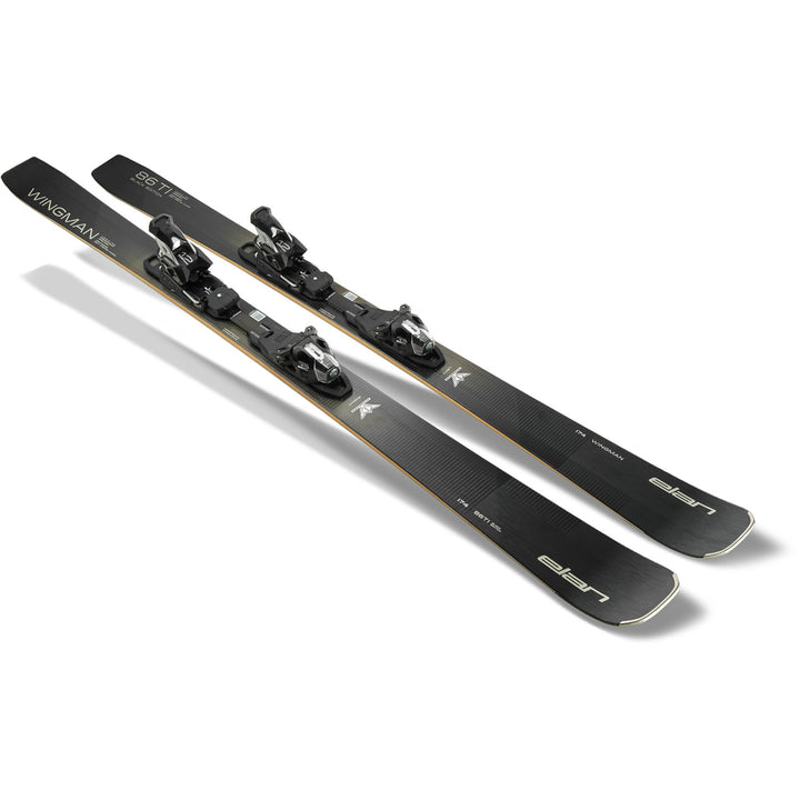 Elan Wingman 86 Black Edition Skis + EMX 12.0 GW Bindings 2026