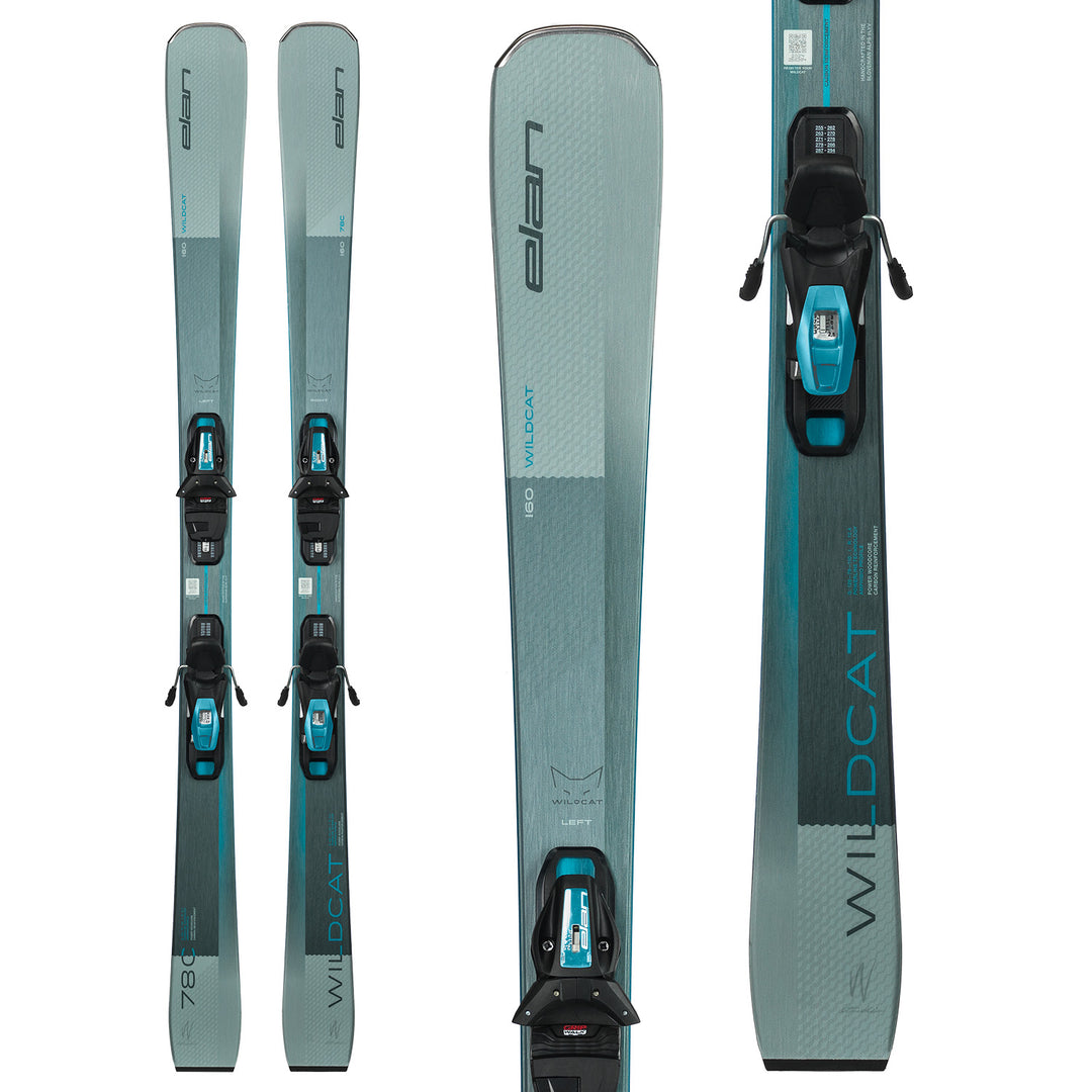 elan vs k2 skis Elan Wildcat 78 C + EL 9.0 Skis