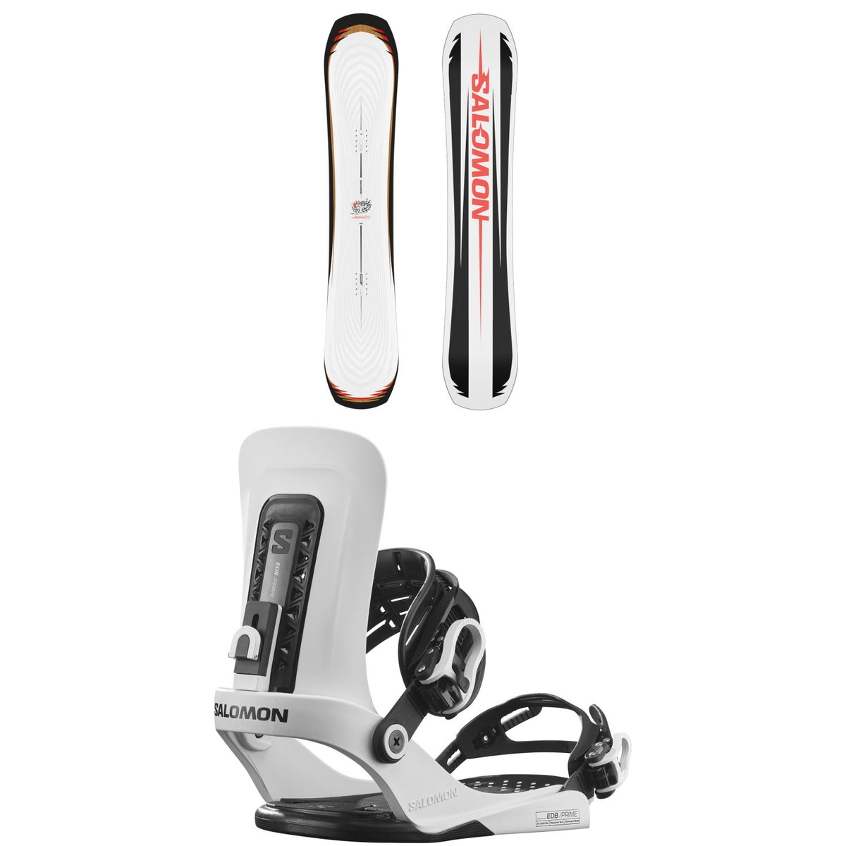 Salomon Assassin Snowboard + EDB Prime Snowboard Bindings 2026