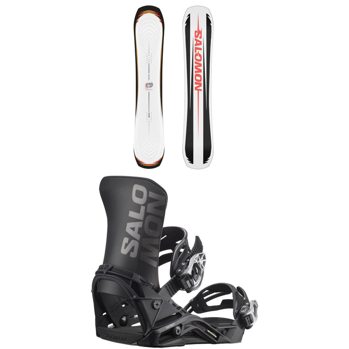 Salomon Assassin Snowboard + District Snowboard Bindings 2026