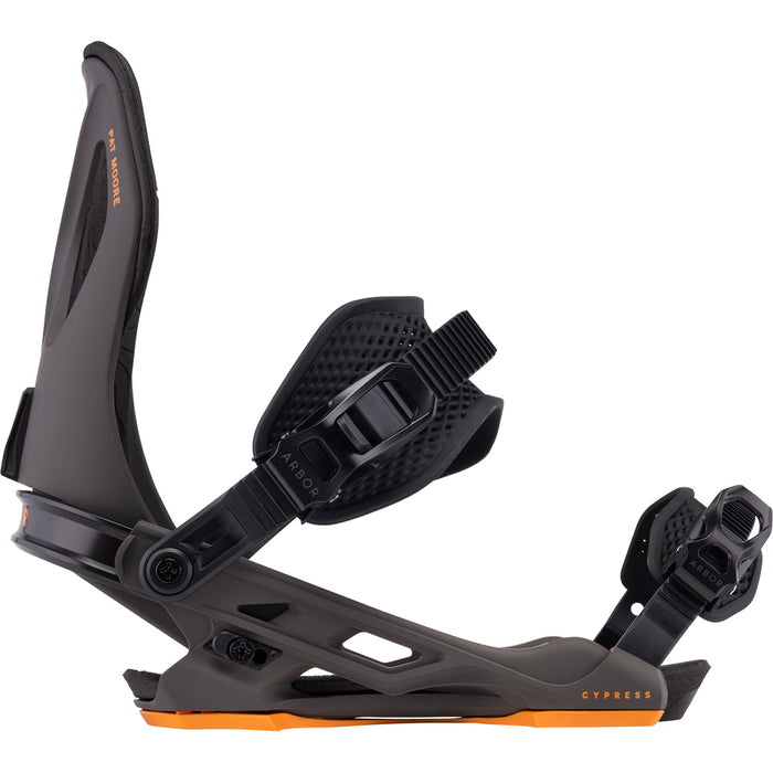 Arbor Cypress Snowboard Bindings Pat Moore/Charcoal
