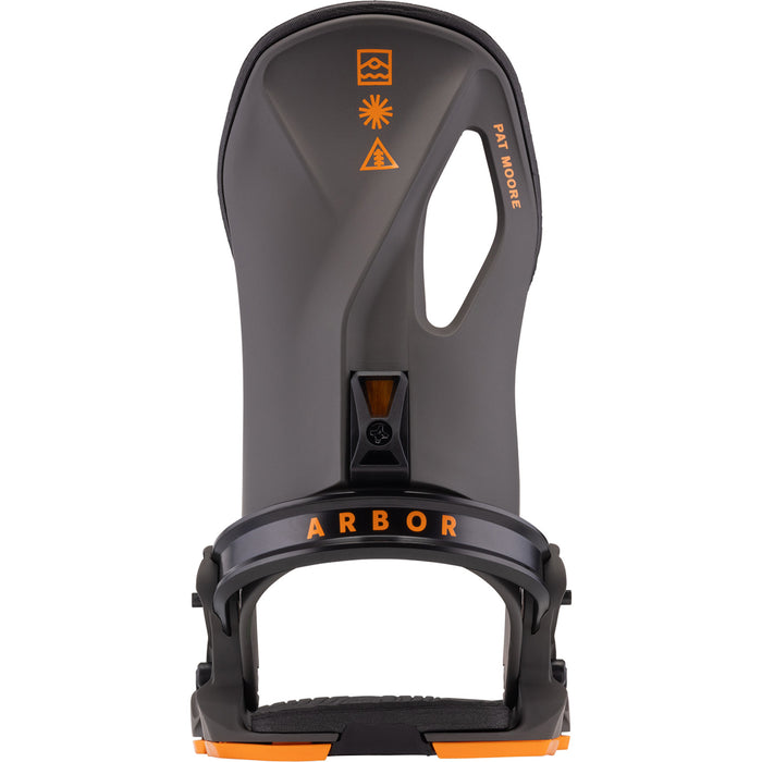 Arbor Cypress Snowboard Bindings Pat Moore/Charcoal