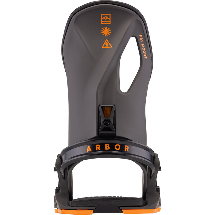 Arbor Cypress Snowboard Bindings Pat Moore/Charcoal