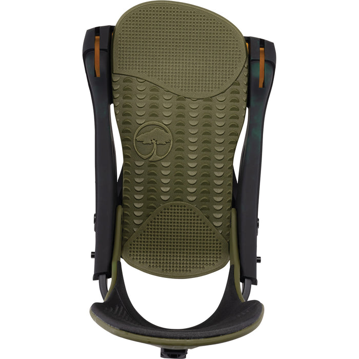 Arbor Hemlock Snowboard Bindings Military Black