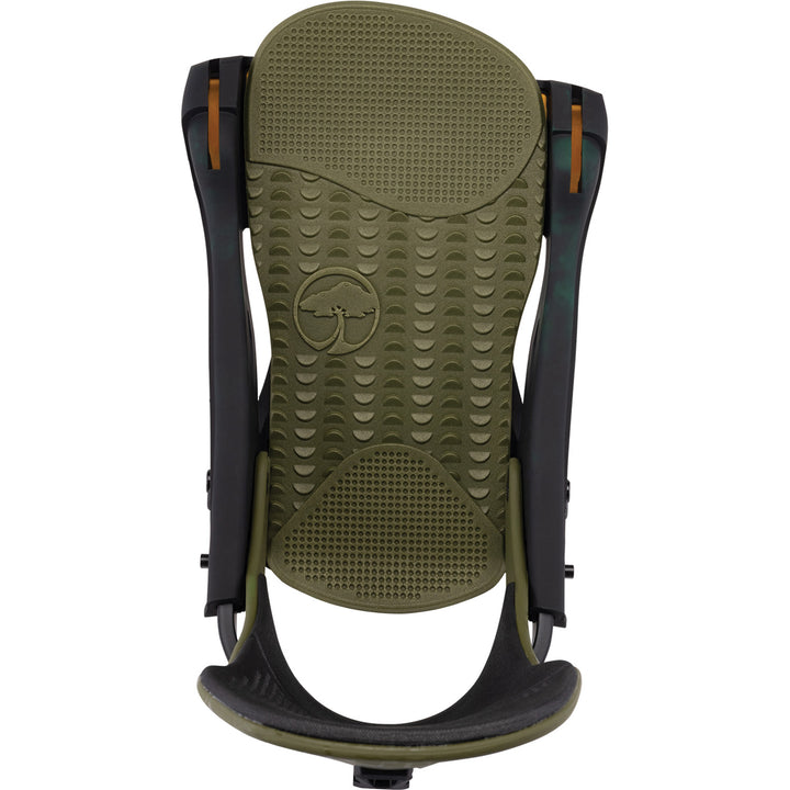 Arbor Hemlock Snowboard Bindings Military Black