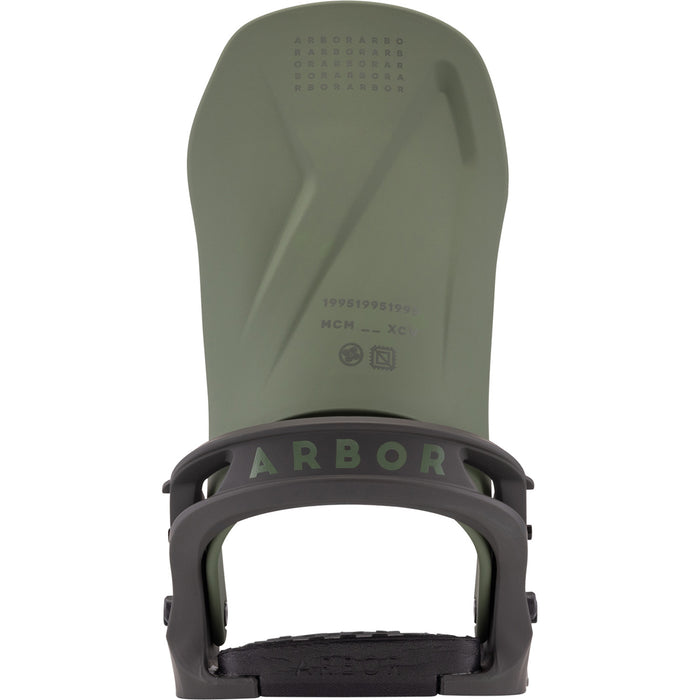 Arbor Spruce Snowboard Bindings Sage/Black
