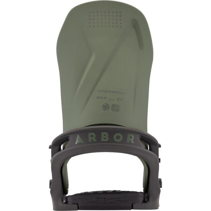 Arbor Spruce Snowboard Bindings Sage/Black