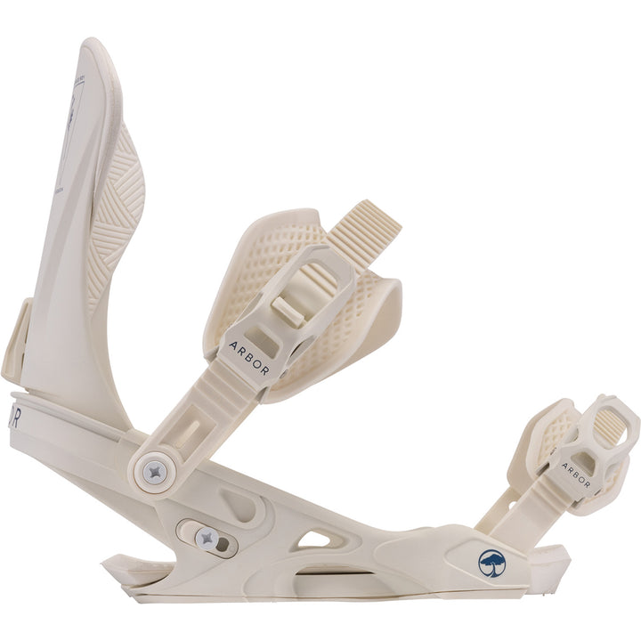 Arbor Sequoia Snowboard Bindings - Women's MFR/Marshmallow