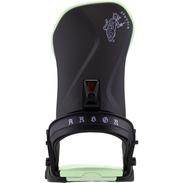 Arbor Sequoia Snowboard Bindings - Women's Black/Mint