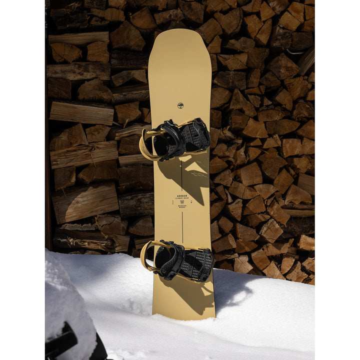 Arbor Element Decon Snowboard + Hemlock Snowboard Bindings + Vans Aura Pro Snowboard Boots