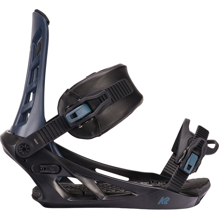 K2 Indy Snowboard Bindings Deep Blue