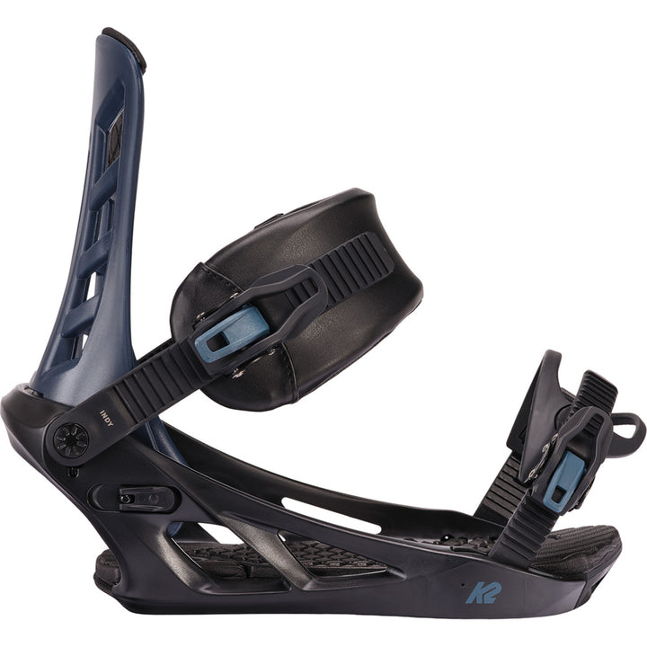 K2 Indy Snowboard Bindings Deep Blue