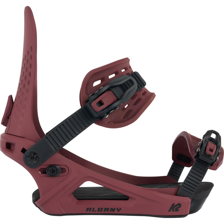 K2 Albany Snowboard Bindings - Women's 2024 Maroon