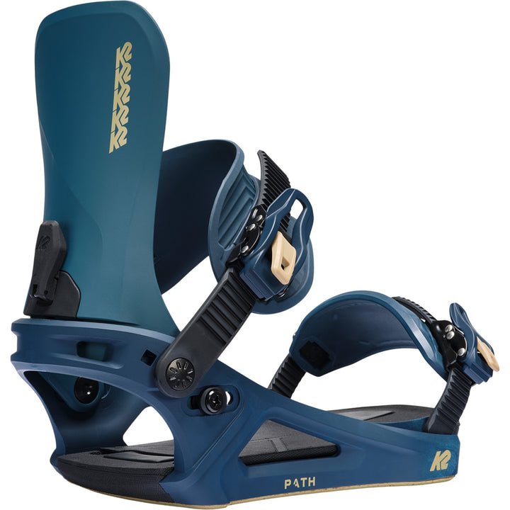 K2 Path Snowboard Bindings - Women's 2025 Deep Blue