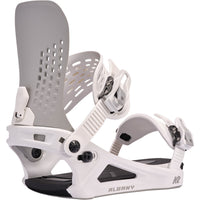 K2 Albany Snowboard Bindings - Women's 2025 White/Grey::White/Grey