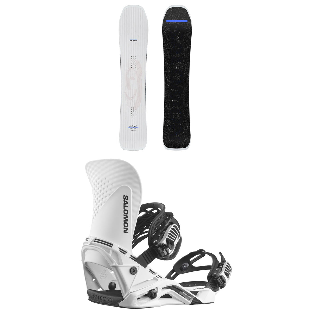 Salomon Jetstream Snowboard + Hologram Snowboard Bindings 2026