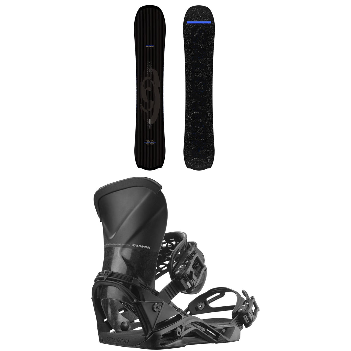 Salomon Fastlane Snowboard + Quantum Carbon Snowboard Bindings 2026
