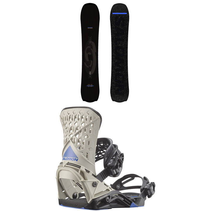 Salomon Fastlane Snowboard + Highlander Snowboard Bindings 2026
