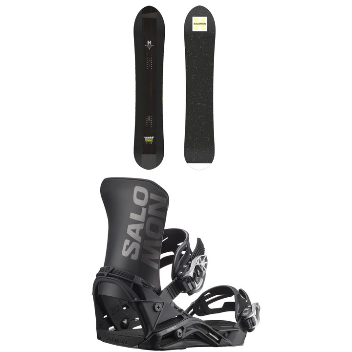 Salomon HPS - Sickstick Snowboard + District Snowboard Bindings 2026