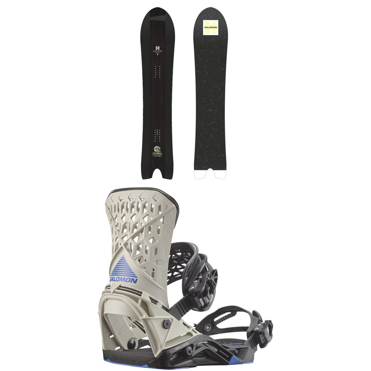 Salomon HPS - Wolle Nyvelt Fish Snowboard + Highlander Snowboard Bindings 2026