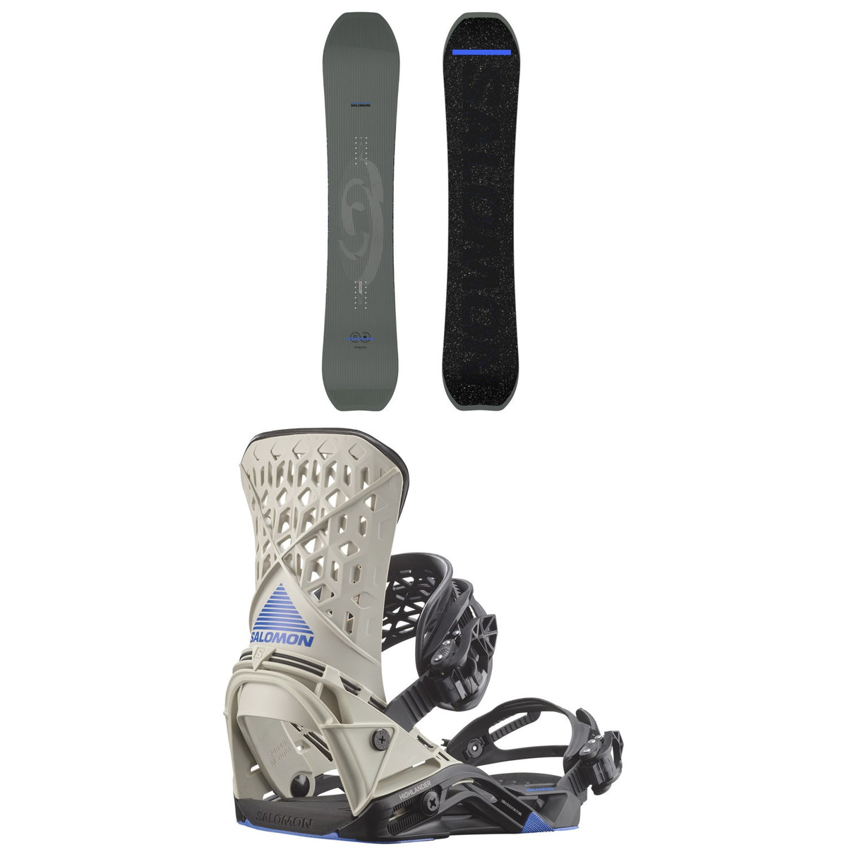 Salomon Highpath Snowboard + Highlander Snowboard Bindings 2026