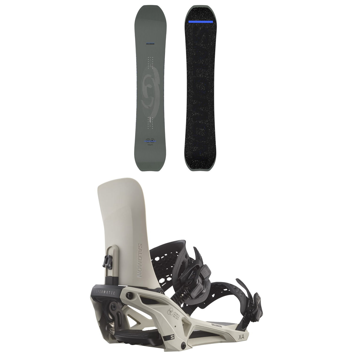 Salomon Highpath Snowboard + XA Supermatic Snowboard Bindings 2026