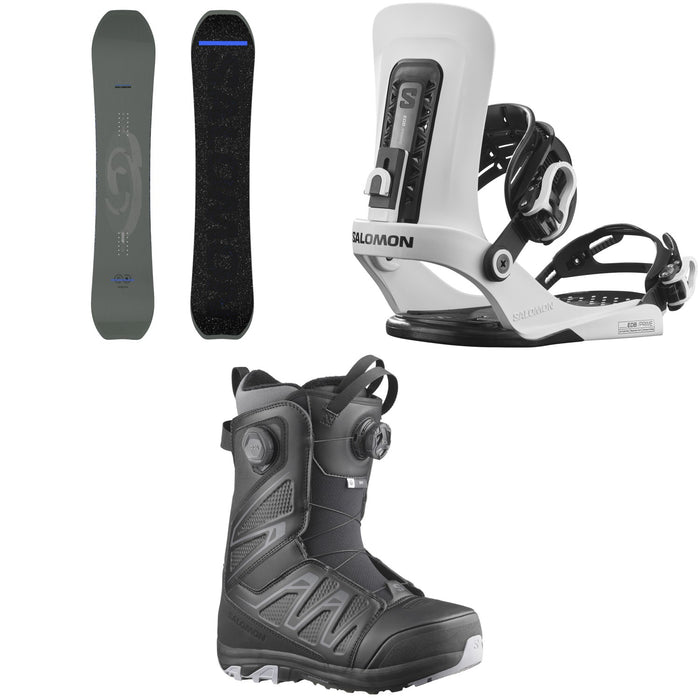 Salomon Highpath Snowboard + EDB Prime Snowboard Bindings + Ivy BOA SJ Snowboard Boots - Women's 2026