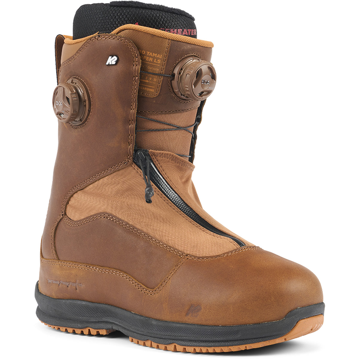 K2 Taro Tamai Snowsurfer LS Snowboard Boots 2024 Brown