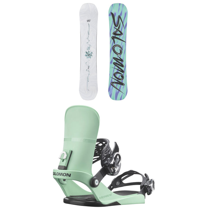 Salomon Oh Yeah Snowboard + EDB Snowboard Bindings - Women's 2026