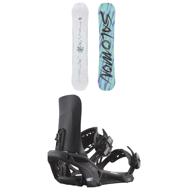 Salomon Oh Yeah Snowboard + XA Supermatic Snowboard Bindings 2026