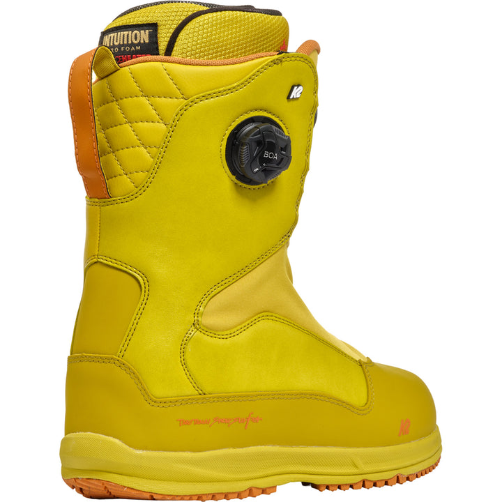 K2 Taro Tamai Snowsurfer Snowboard Boots 2025 Yellow