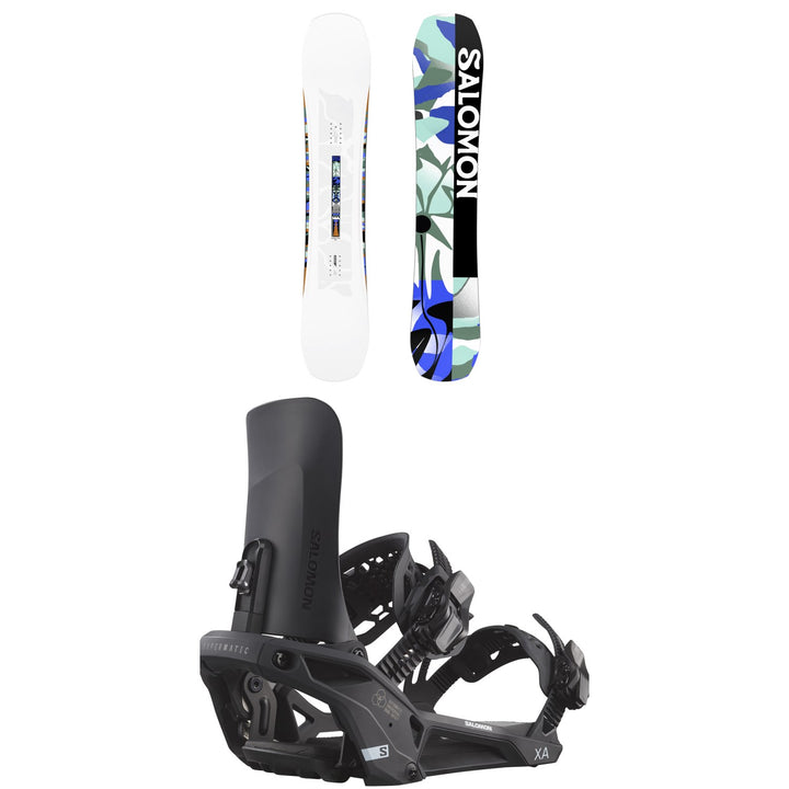 Salomon Rumble Fish Snowboard + XA Supermatic Snowboard Bindings - Women's 2026