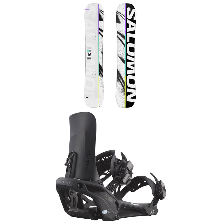 Salomon Huck Knife Snowboard + XA Supermatic Snowboard Bindings 2026