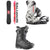 Salomon No Drama Snowboard + Hologram Snowboard Bindings  + Ivy BOA SJ Snowboard Boots - Women's 2026