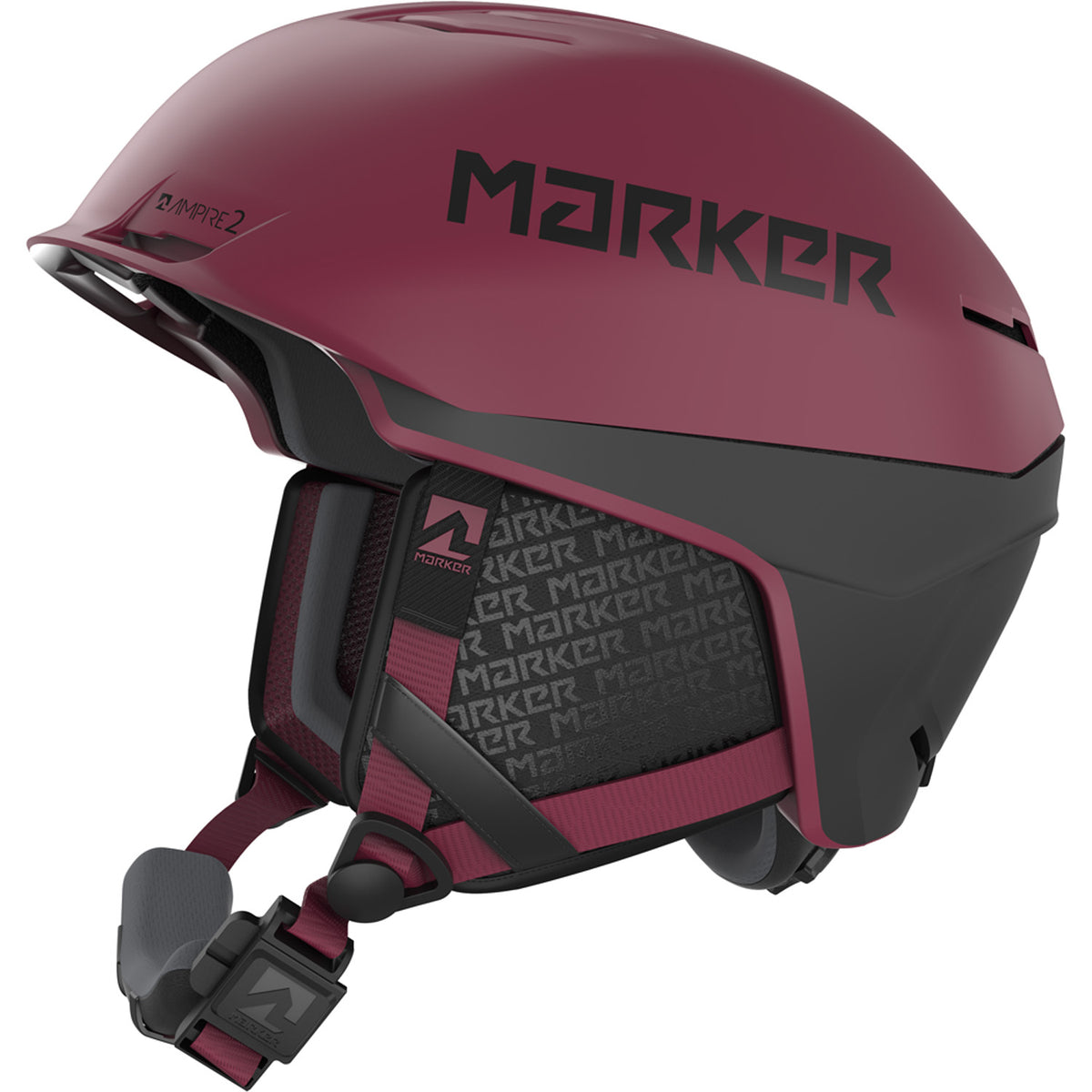 Marker Ampire 2 Helmet Maroon/Black