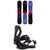 Arbor Rain Snowboard + Cypress Snowboard Bindings 2026