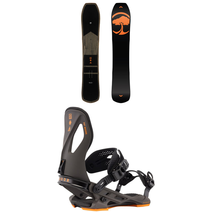 Arbor Coda Snowboard + Cypress Snowboard Bindings 2026