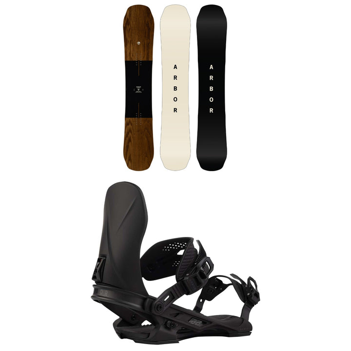 Arbor Element Snowboard + Hemlock Snowboard Bindings 2026