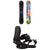 Arbor Metal Machine Snowboard + Hemlock Snowboard Bindings 2026