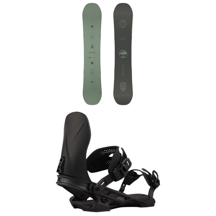 Arbor Formula Decon Snowboard + Hemlock Snowboard Bindings 2026