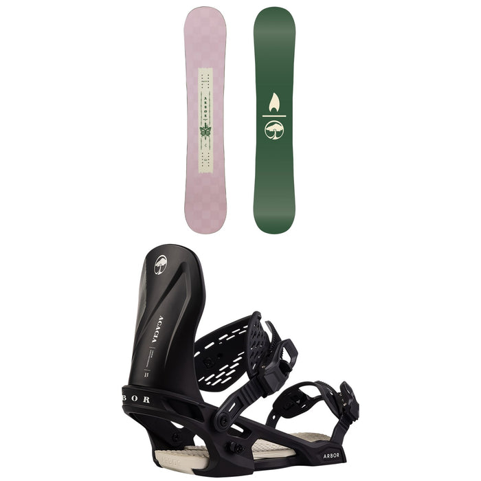 Arbor Cadence Snowboard + Acacia Snowboard Bindings - Women's 2026