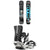 Nitro Mini Thrills Snowboard + Salomon Rhythm Jr Snowboard Bindings - Kids' 2026