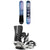 Nitro Arial Snowboard + Salomon Rhythm Jr Snowboard Bindings - Kids' 2026