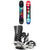 Nitro Future Team Snowboard + Salomon Rhythm Jr Snowboard Bindings - Kids' 2026