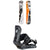 Nitro Ripper x Volcom Snowboard + Charger Snowboard Bindings - Kids'