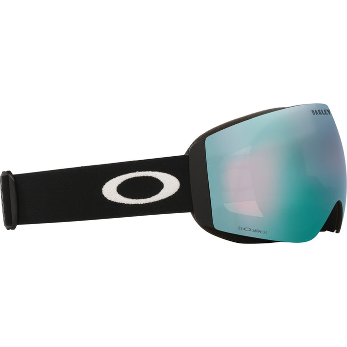 Oakley Flight Deck Pro M Goggles Matte Black/Prizm Sapphire + Prizm Torch Iridium