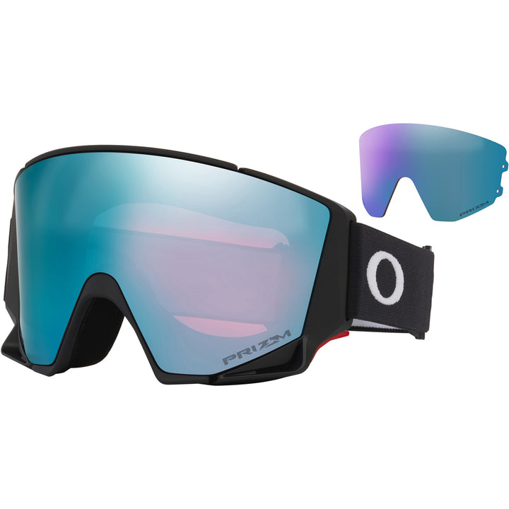 Oakley Flow Scape M Goggles Matte Black/Prizm Sapphire+Prizm Iced Iridium
