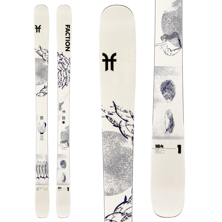 Faction Prodigy 1 Capsule Skis + Salomon Strive 12 GW Ski Bindings 2025